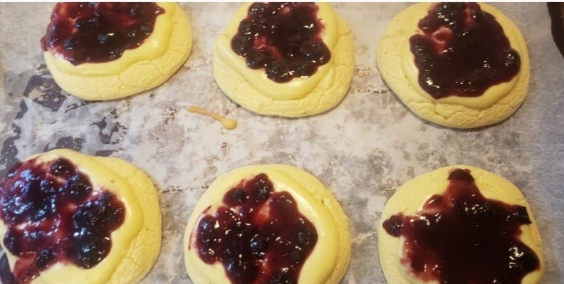 Oopsie Rolls Sugar Free Low Carb Danishes