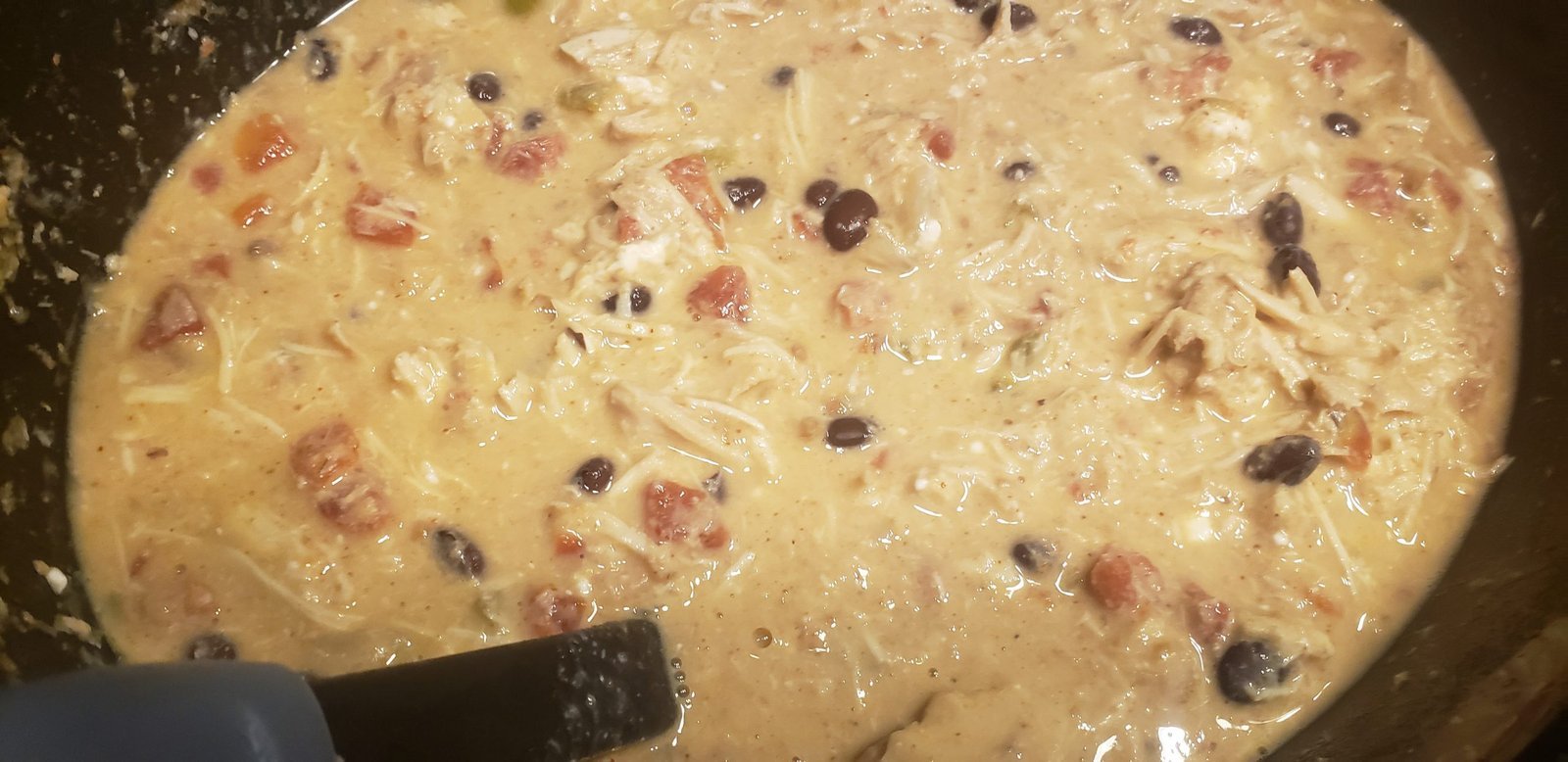 Creamy Low Carb Chicken Taco Soup