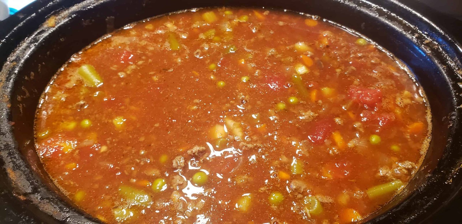 Low Carb Crockpot Hamburger Soup