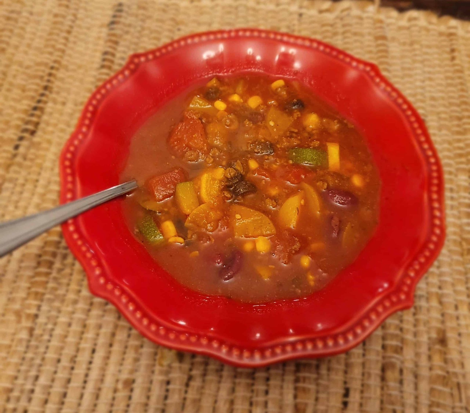 Trim Healthy Mama E Hamburger Veggie Soup