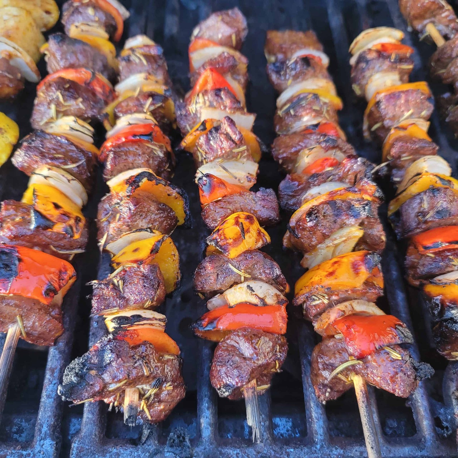 Marinated Beef Kabobs Low Carb and THM S
