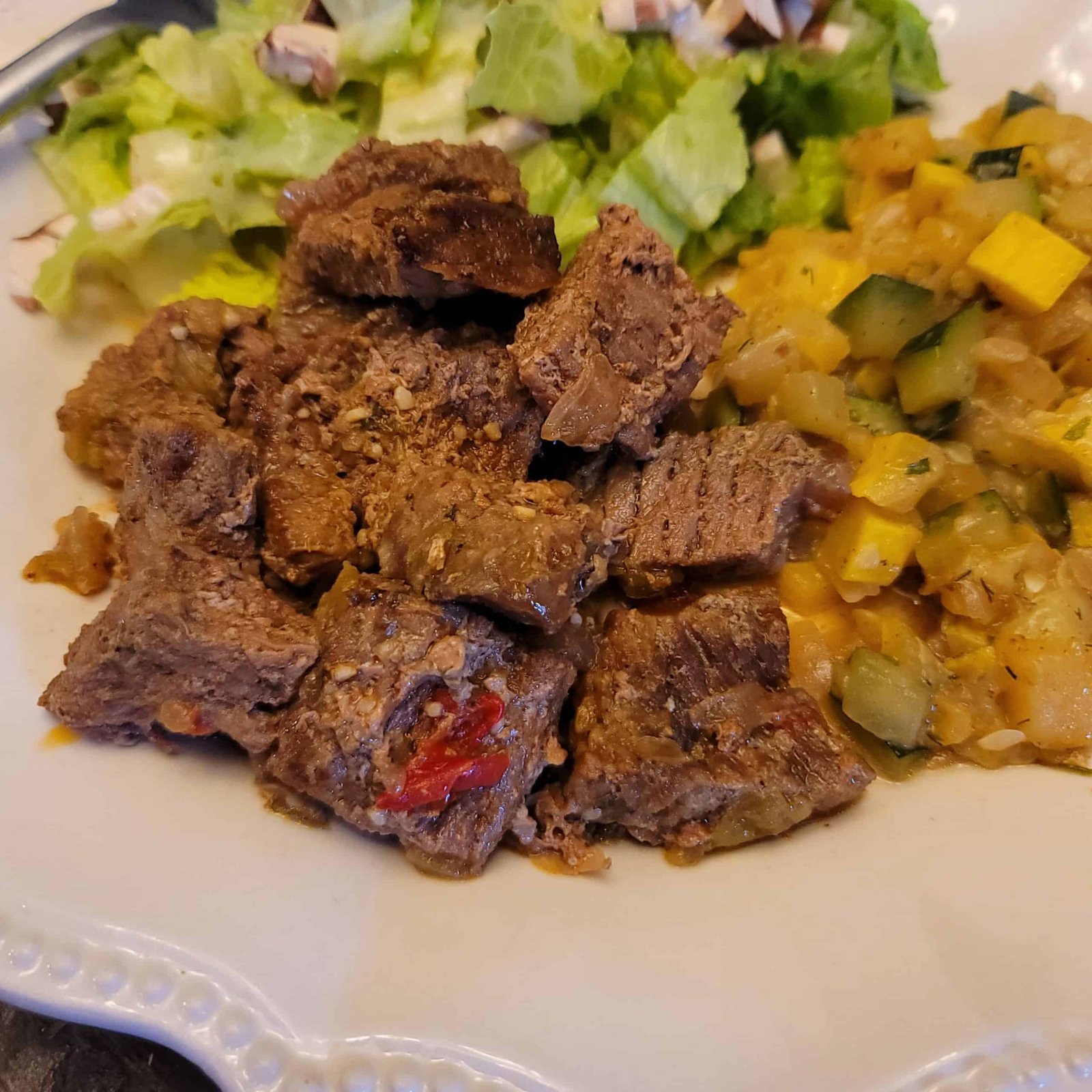 Crockpot Low Carb Steak Bites