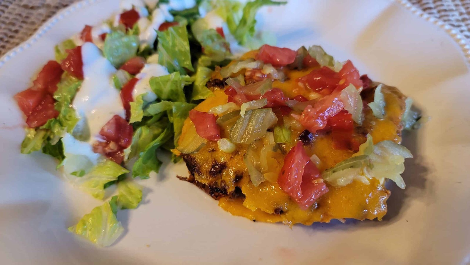 Low Carb Bacon Cheeseburger Casserole