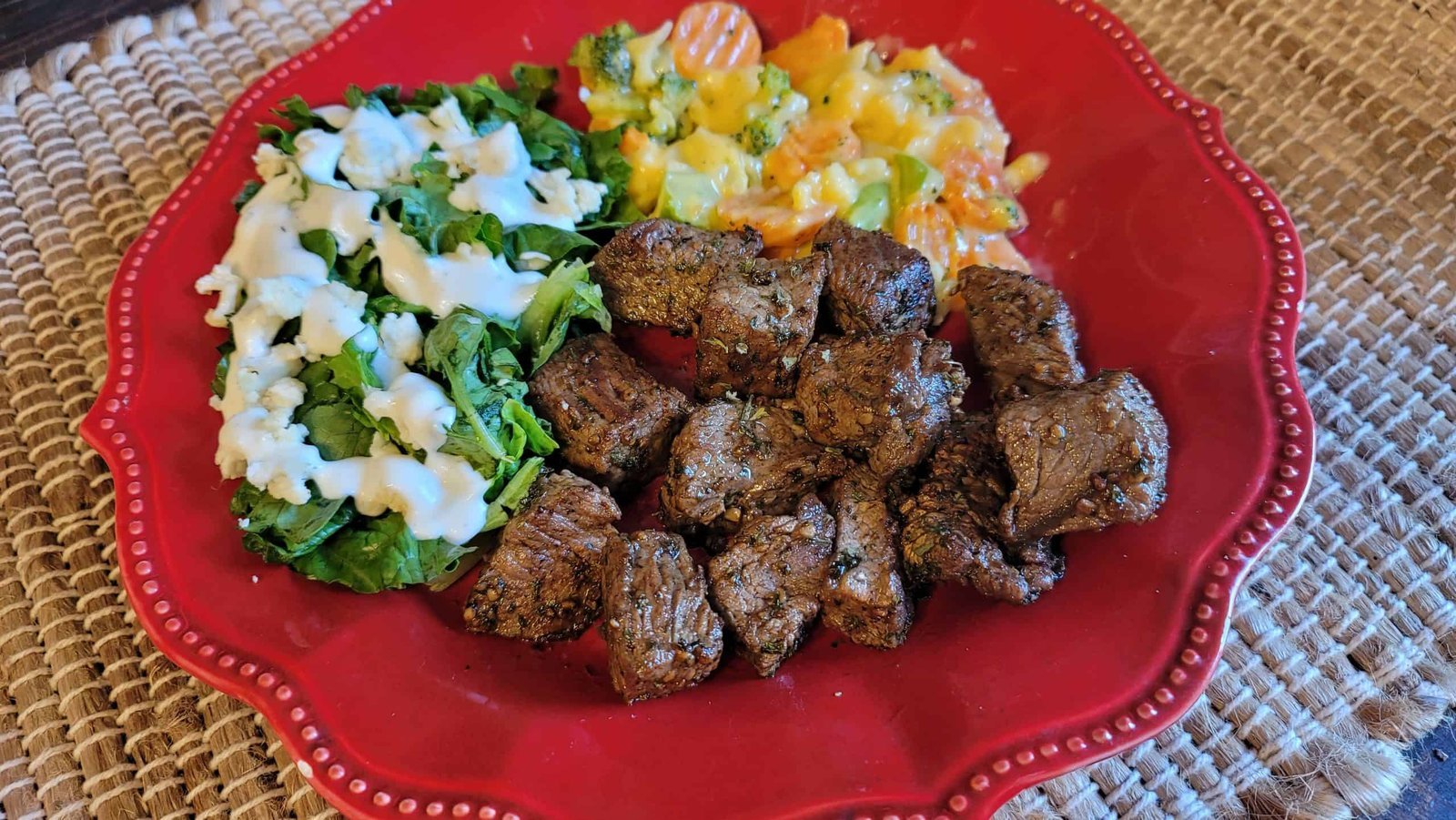 Garlic Sirloin Steak Bites