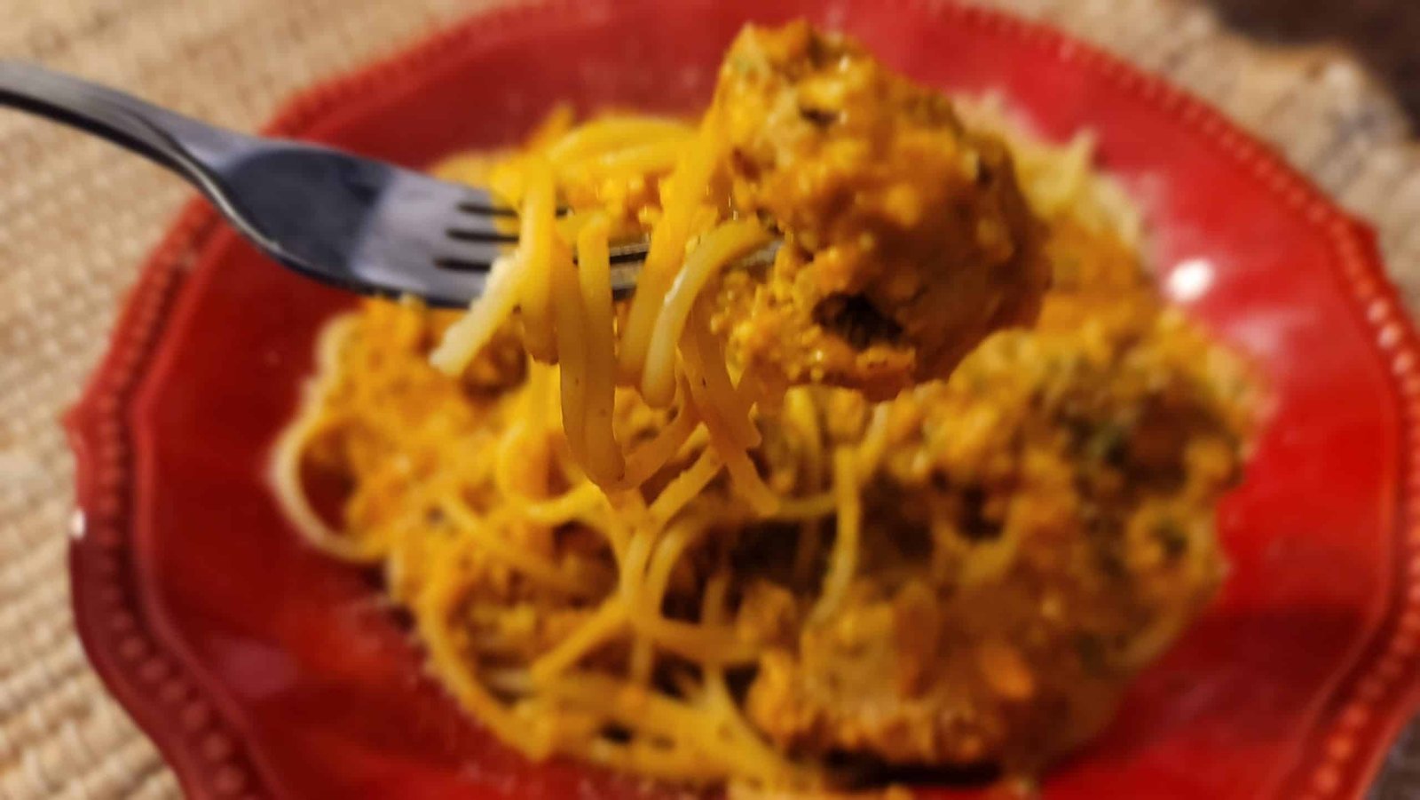Pumpkin Meatballs with a Pumpkin Sauce