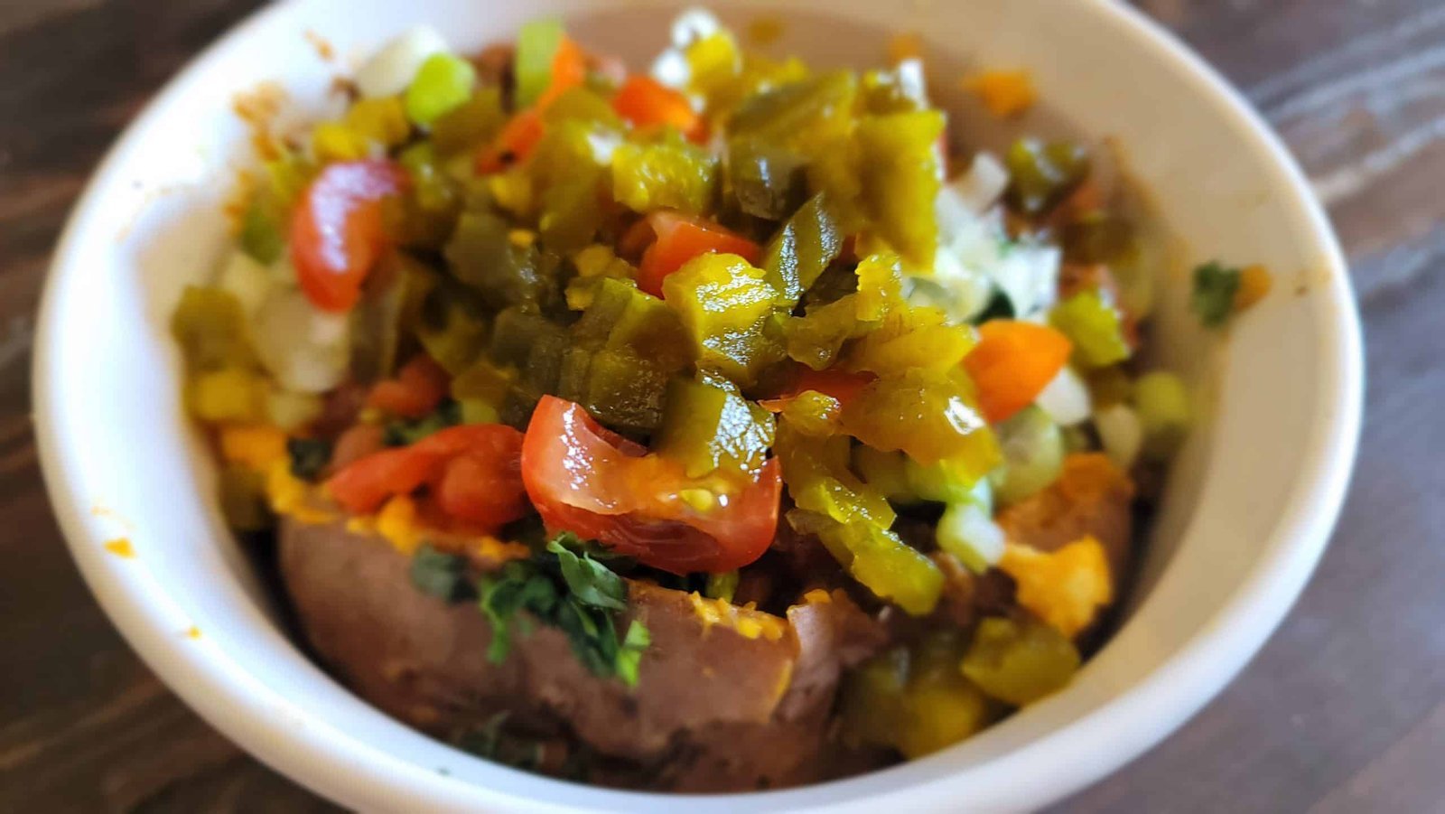 Fiesta Stuffed Sweet Potato