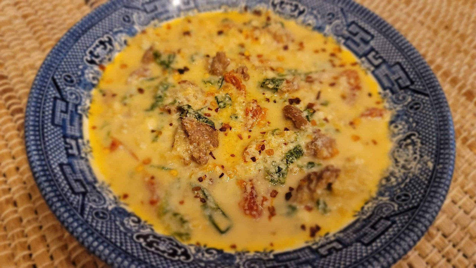Comforting Zuppa Tuscana Soup, Low Carb