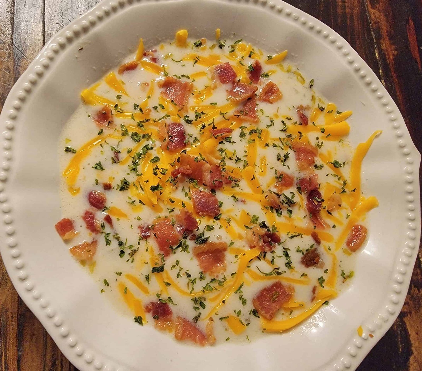 The Best Crockpot Low Carb Chicken Bacon Ranch  Soup
