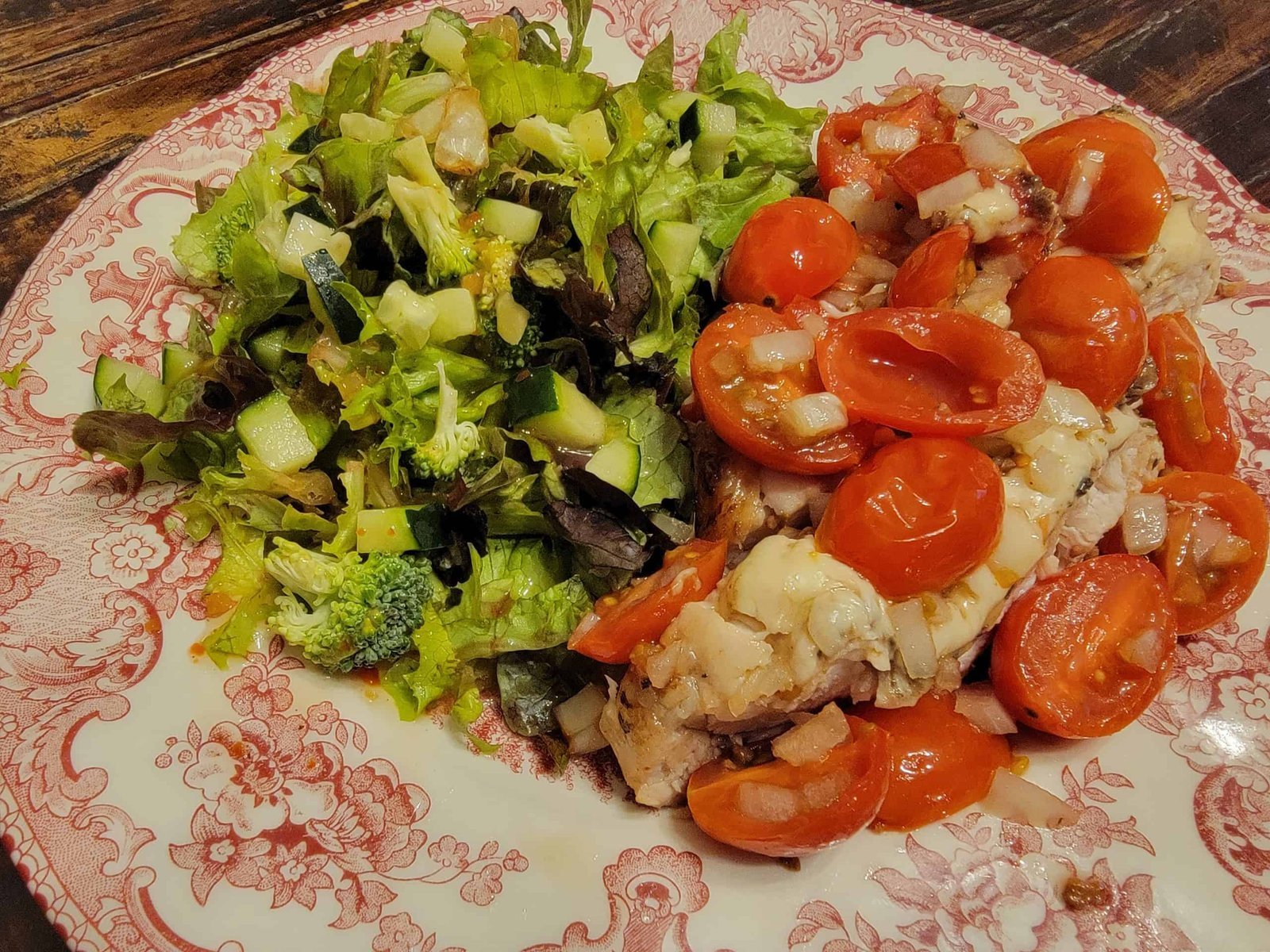Easy and Yummy Low Carb Bruschetta Chicken