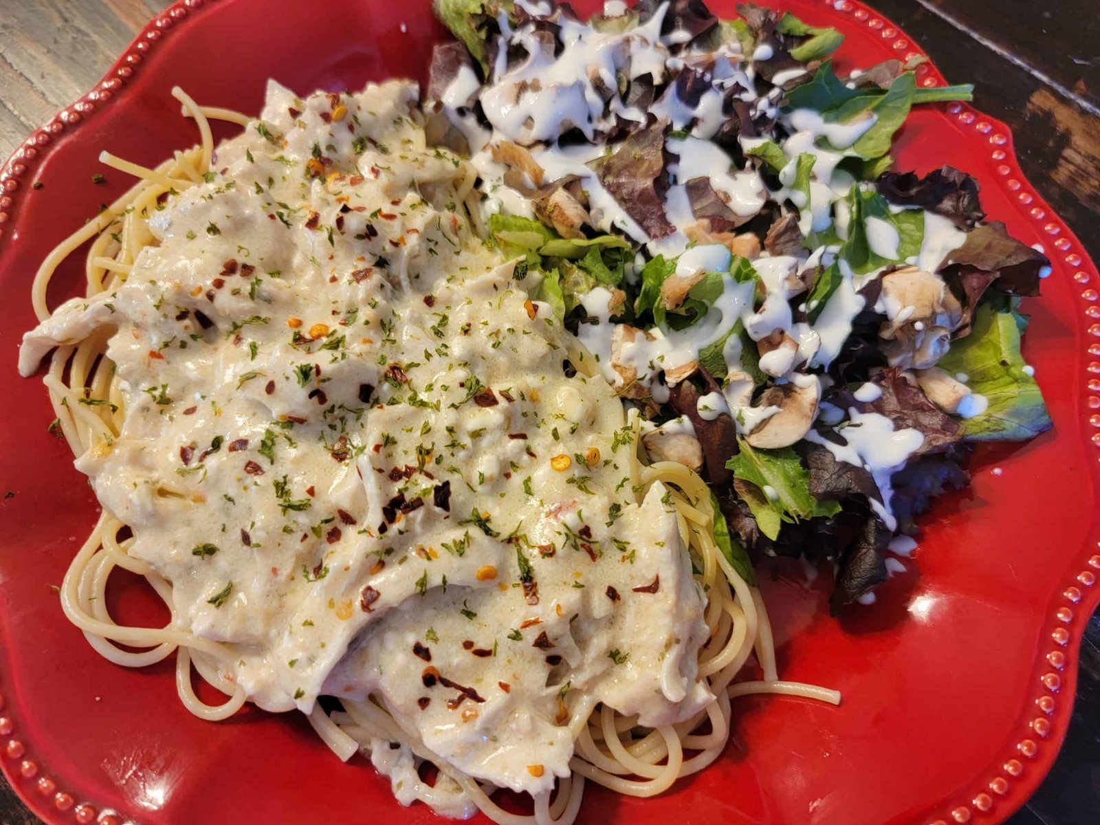 Crockpot Garlic Parmesan Chicken, Low Carb
