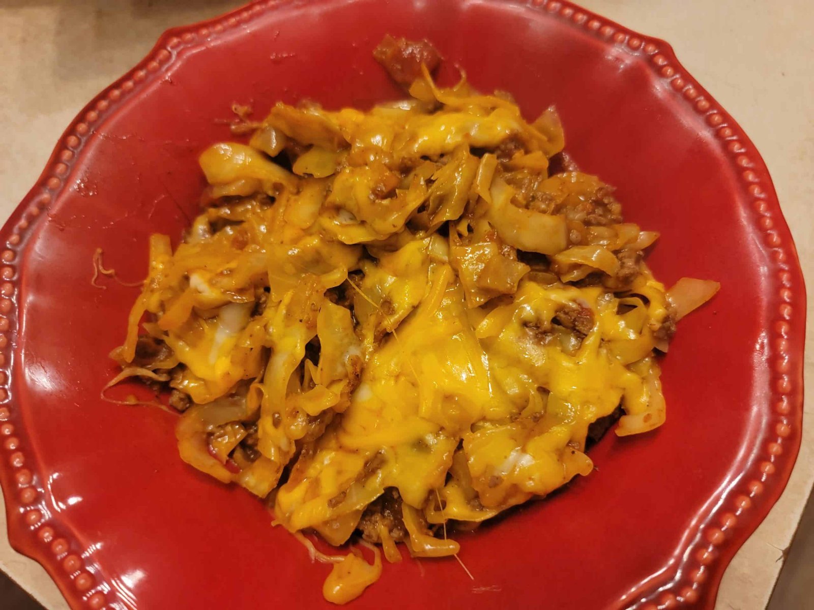 Cheesy Cabbage Skillet- Low Carb & Trim Healthy Mama S