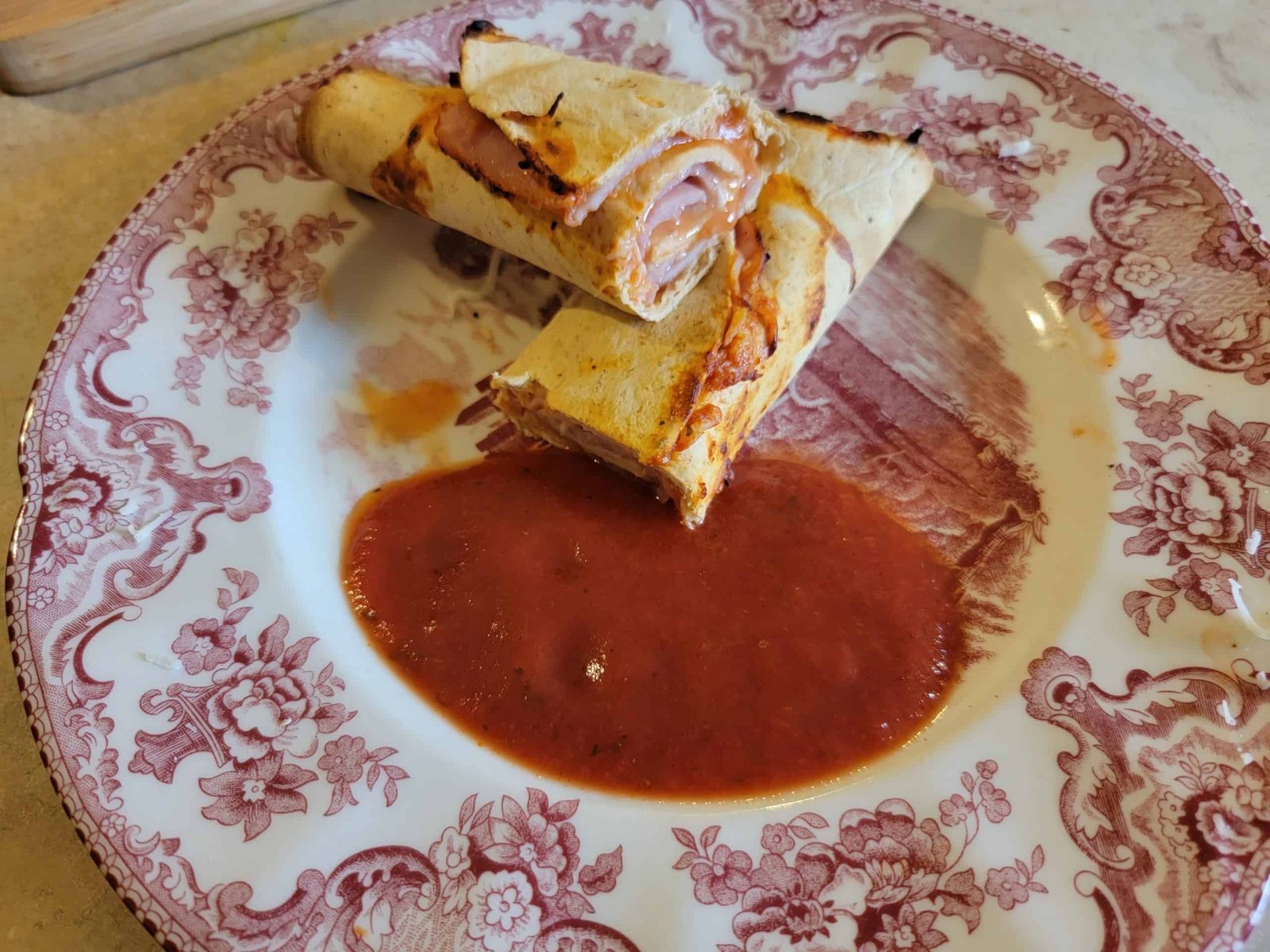 Super Easy and Amazing Air Fryer Pizza Rollup- Low Carb/Trim Healthy Mama S