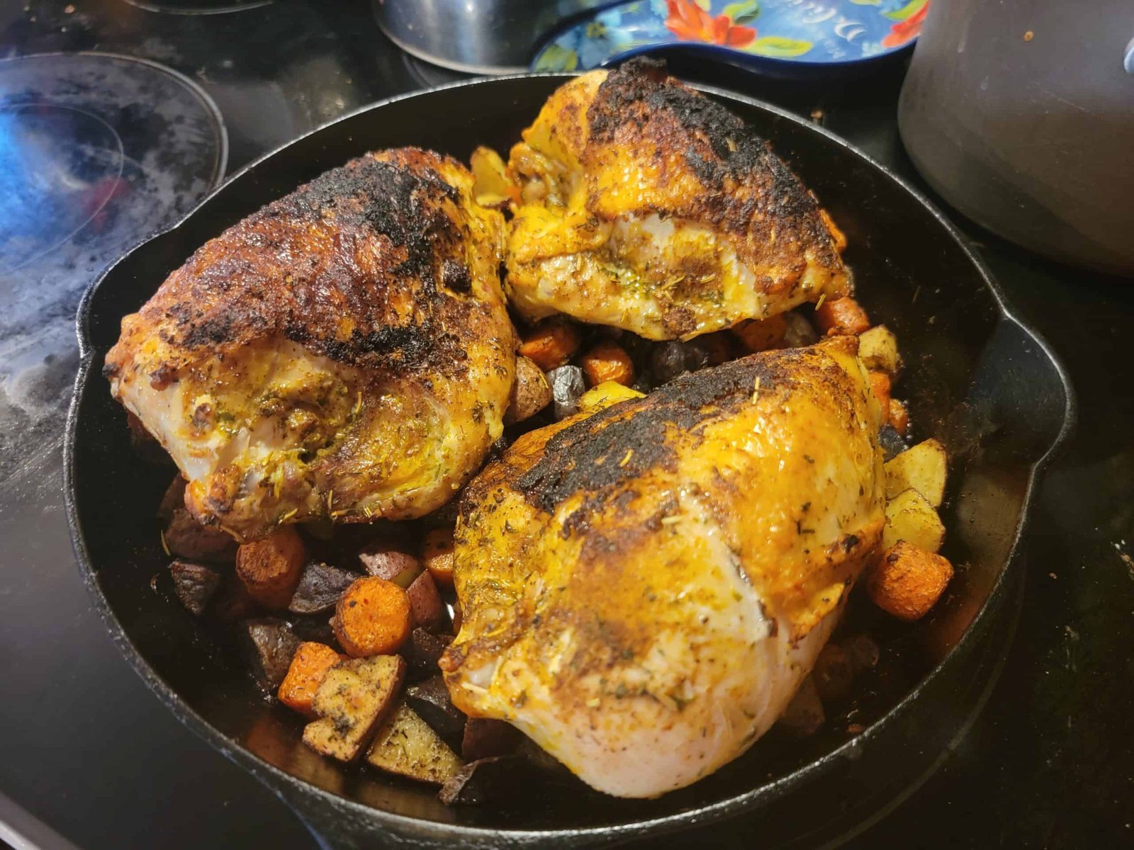 The Best Roasted Bone-In Chicken Breasts