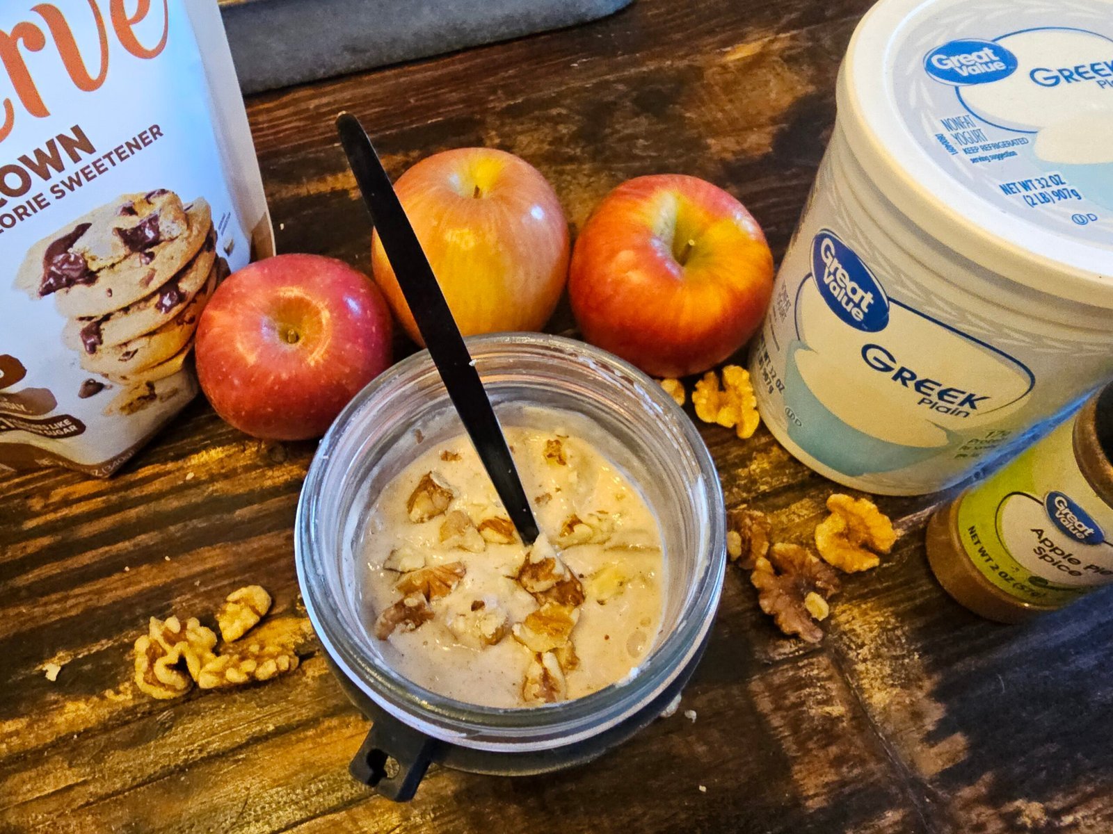 High Protein Apple Pie Yogurt! Trim Healthy E Recipe