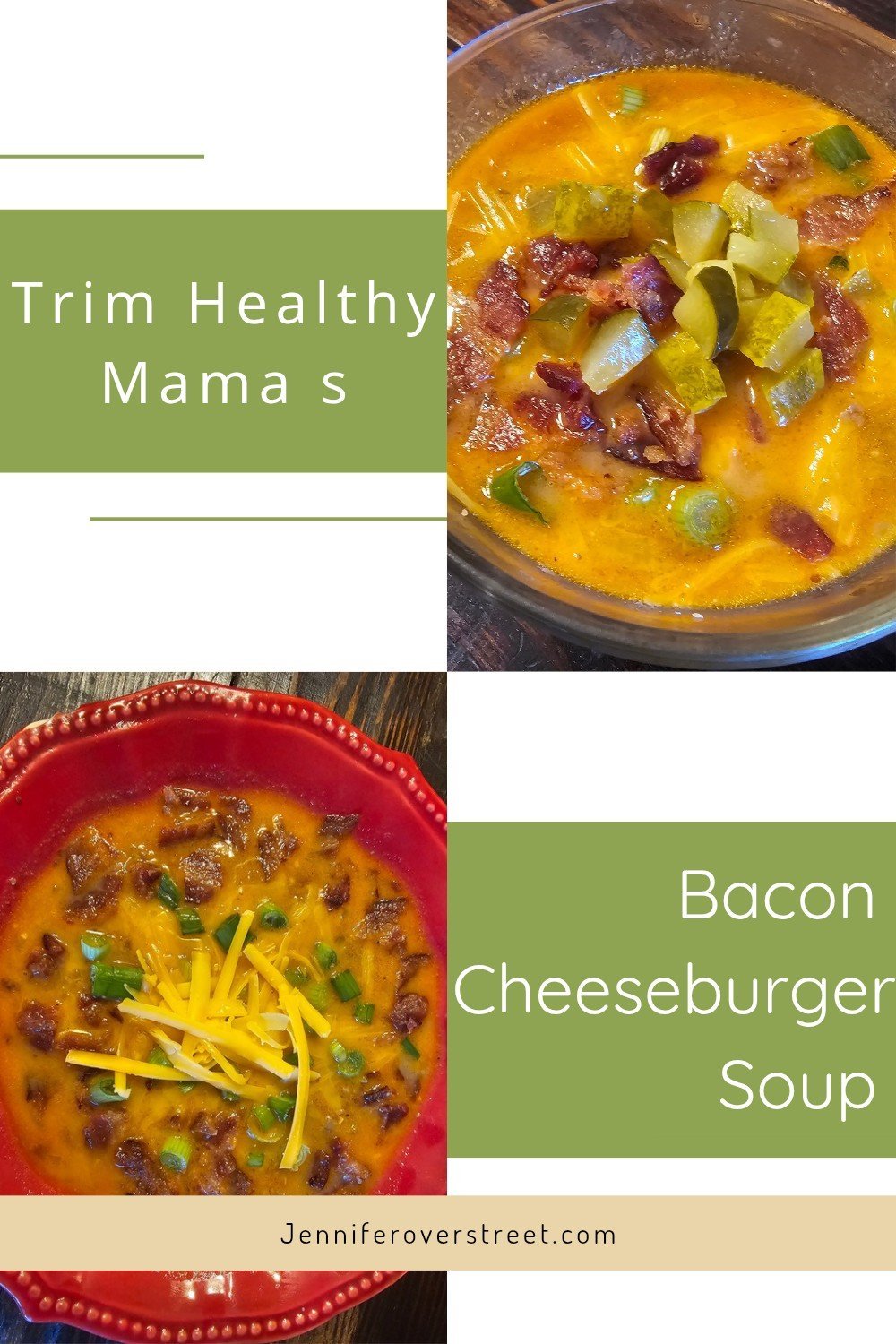 Simple and Delicious Bacon Cheeseburger Soup- Low Carb