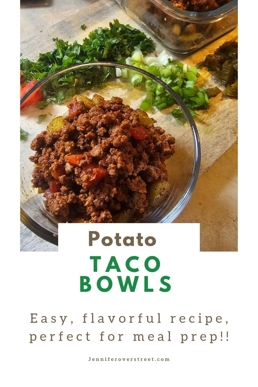 Spud-tacular Easy and Delicious Potato Taco Bowls!